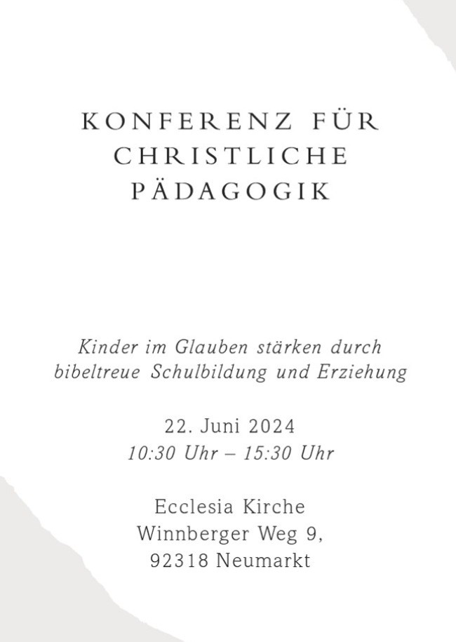 Konferenz für christliche Pädagogik