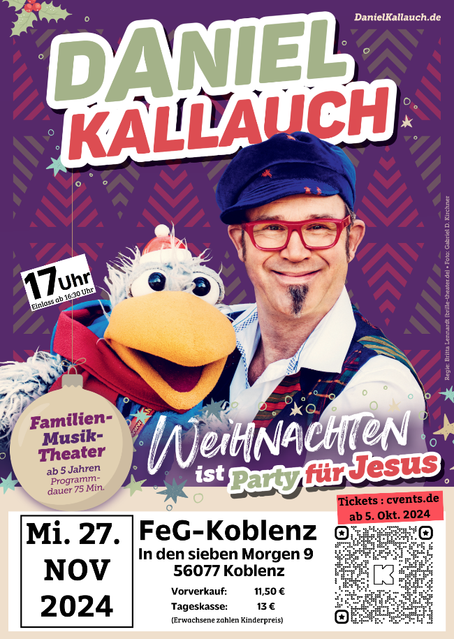 Daniel Kallauch - Weihnachten ist Party für Jesus